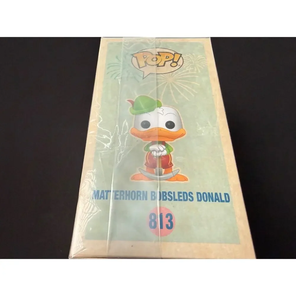 Funko Pop Disneyland 65th Matterhorn Bobsleds Donald 813 Disney Vinyl New